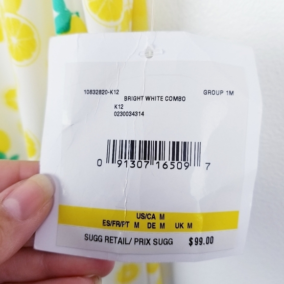 Cappagallo Lemon Dress NWT size Medium - Picture 5 of 13